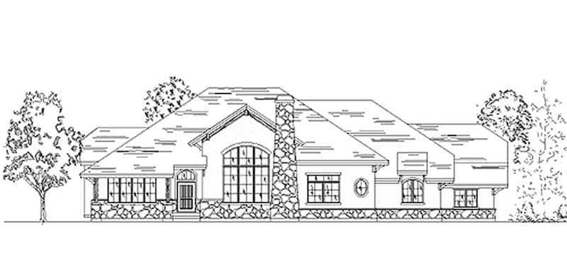 European home (ThePlanCollection: Plan #135-1312)