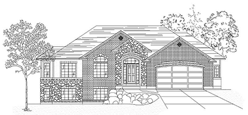 European home (ThePlanCollection: Plan #135-1319)