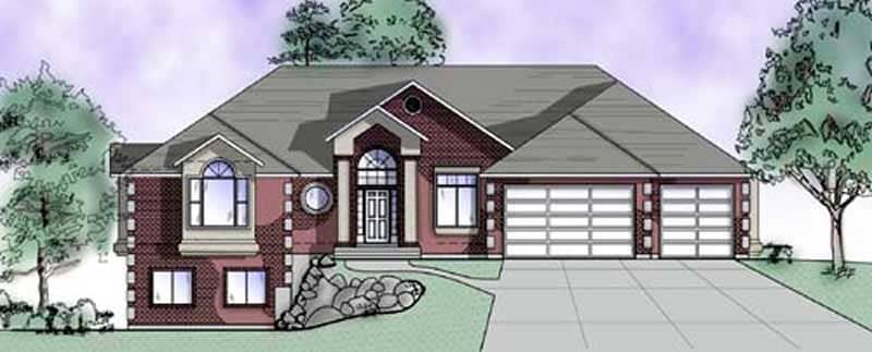 European home (ThePlanCollection: Plan #135-1331)