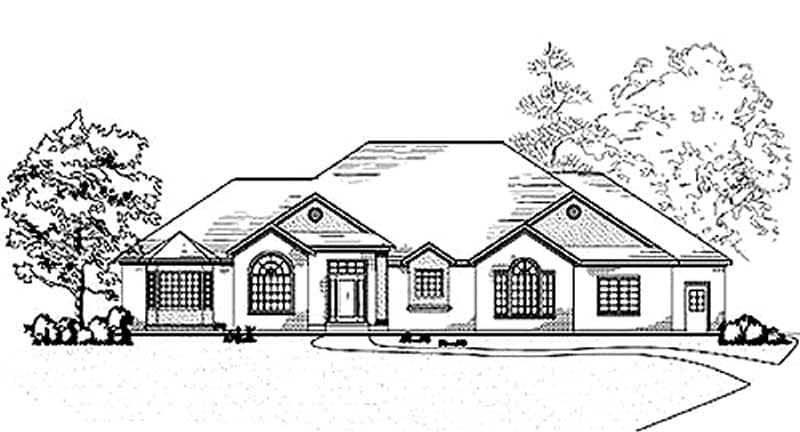 European home (ThePlanCollection: Plan #135-1349)