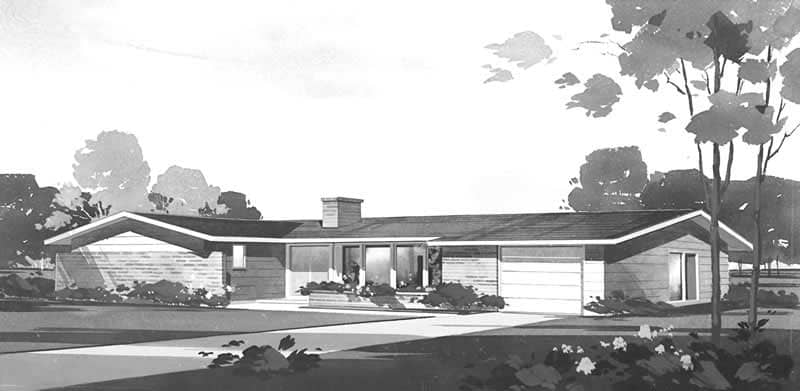 Main image for house plan # 17098