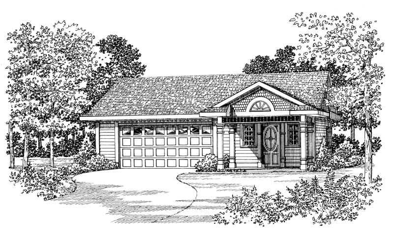 Main image for house plan # 18845