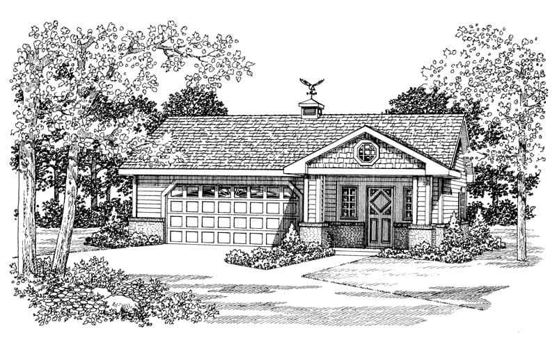 Main image for house plan # 18843