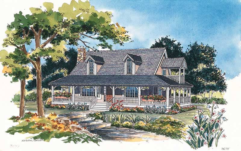 Main image for house plan # 18152