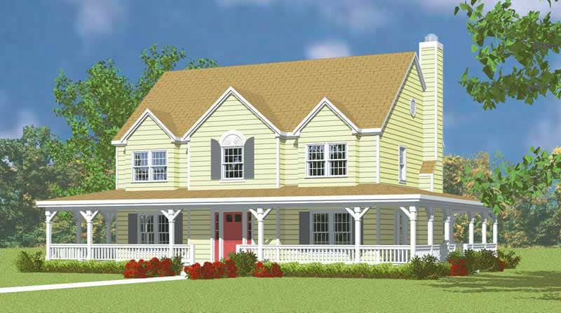 Main image for house plan # 17917