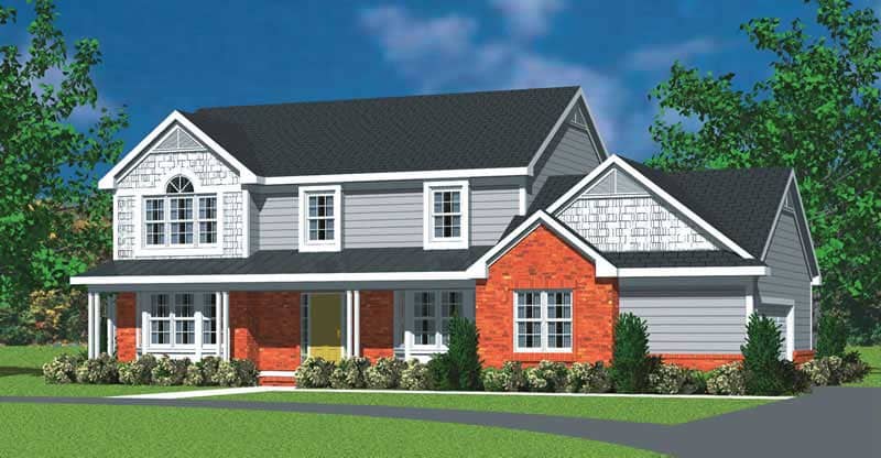 Main image for house plan # 17834