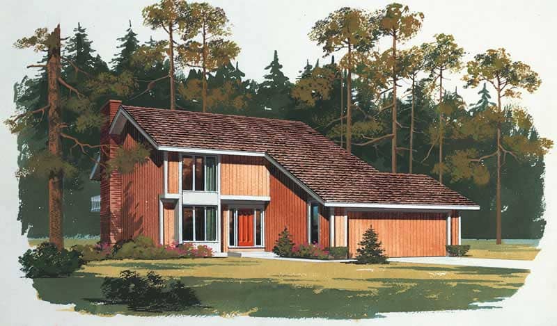 Main image for house plan # 17666