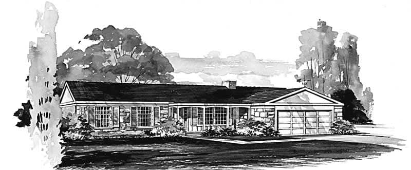 Main image for house plan # 17144