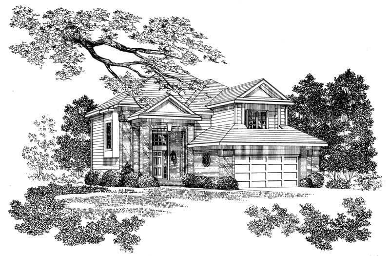 Main image for house plan # 17878