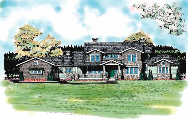 Main image for house plan # 17941