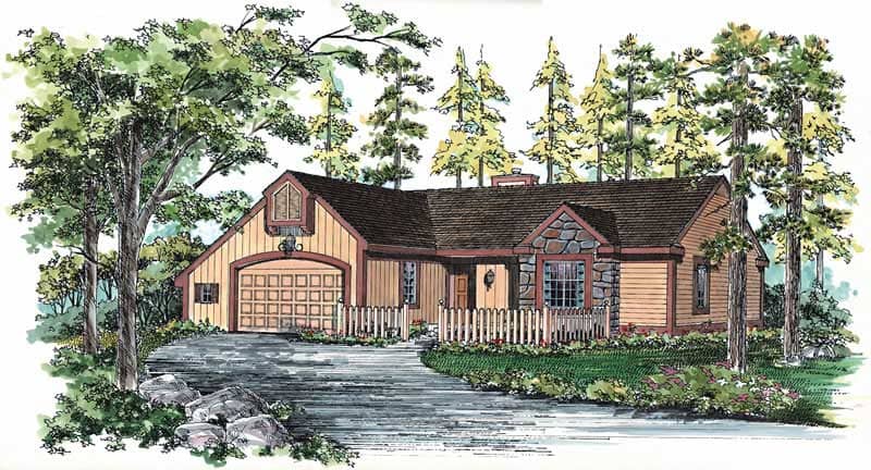 Main image for house plan # 18647