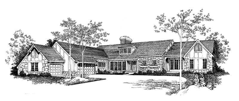 European home (ThePlanCollection: Plan #137-1574)