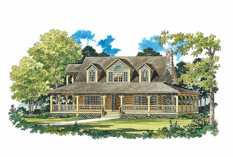 Main image for house plan # 18148