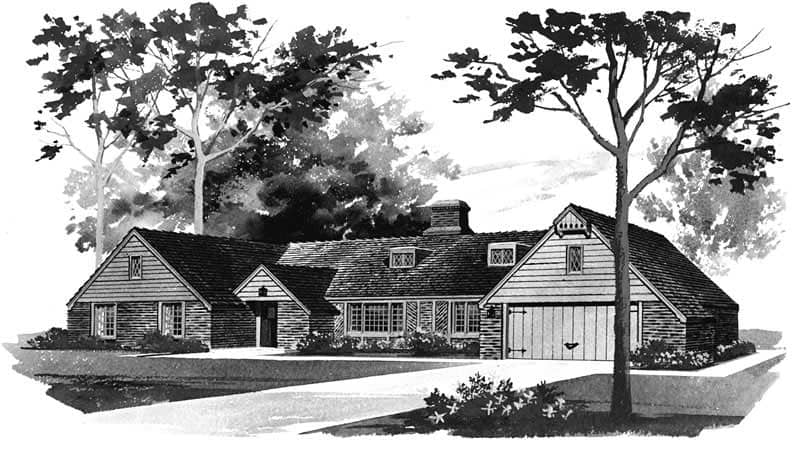 Main image for house plan # 17387