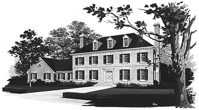 Main image for house plan # 17410