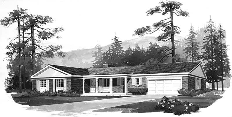 Main image for house plan # 17510