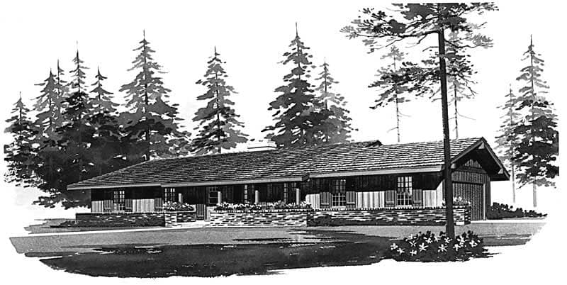 Main image for house plan # 17698