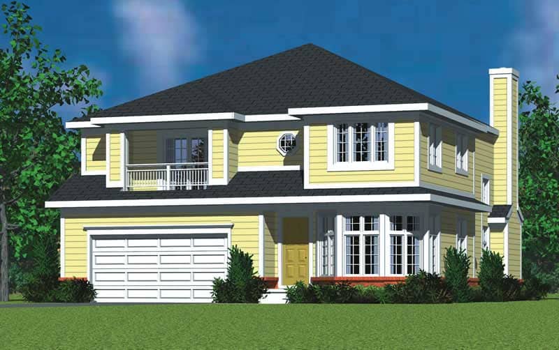 Main image for house plan # 17740