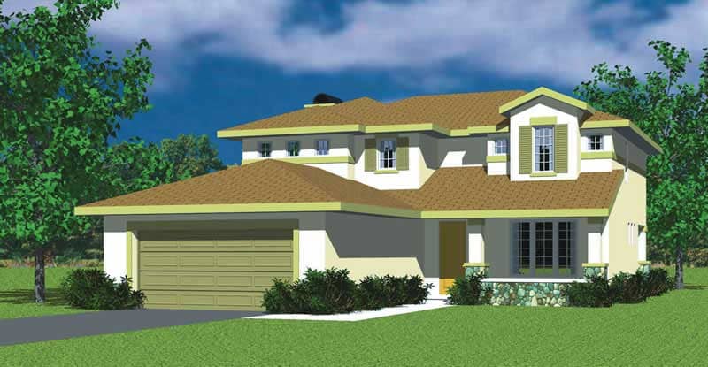 Main image for house plan # 17736