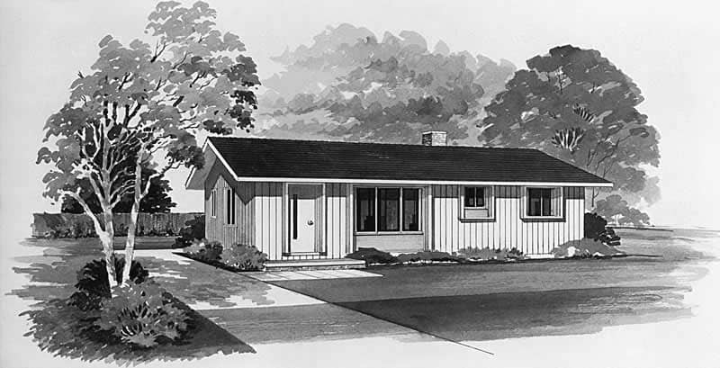 Main image for house plan # 17402