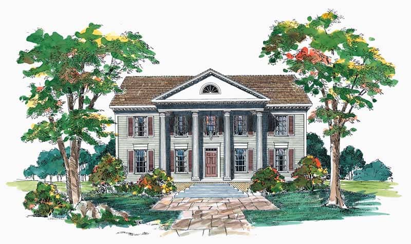 Main image for house plan # 17590