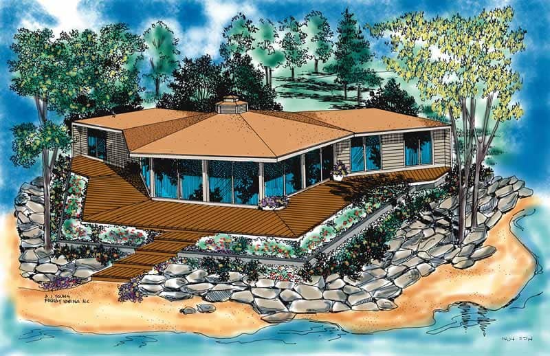 Main image for house plan # 17275