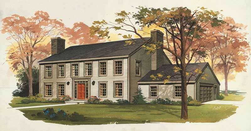 Main image for house plan # 17509