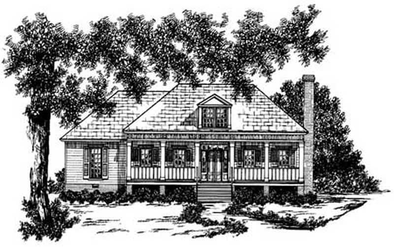 Main image for house plan # 8036