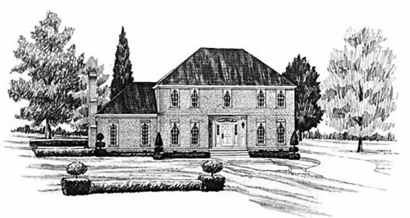European home (ThePlanCollection: Plan #139-1038)