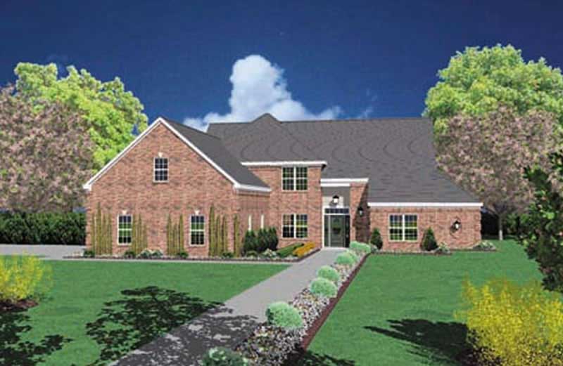 European home (ThePlanCollection: Plan #139-1084)