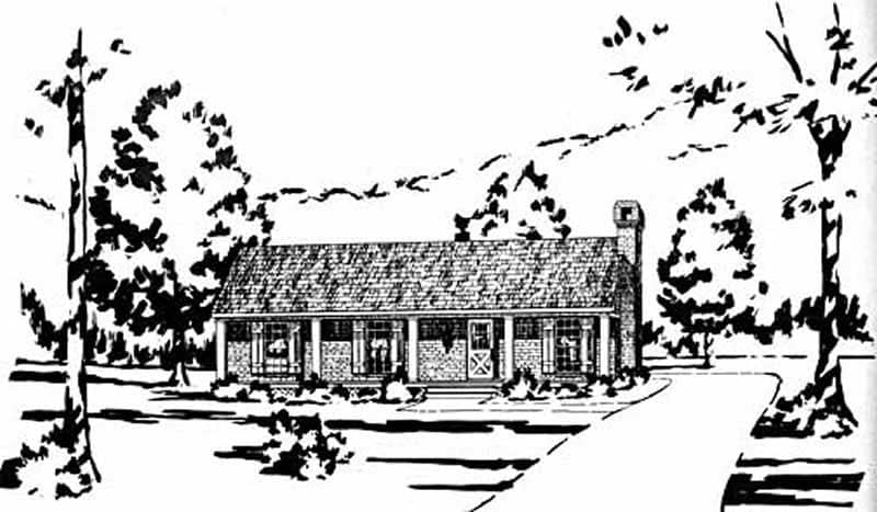 Main image for house plan # 8017