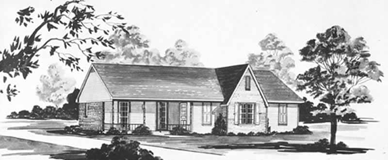 Main image for house plan # 8043