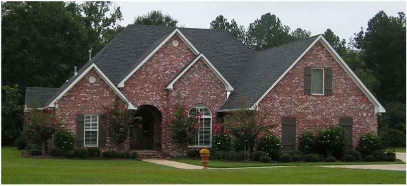 This is a color photo of these European Homeplans.