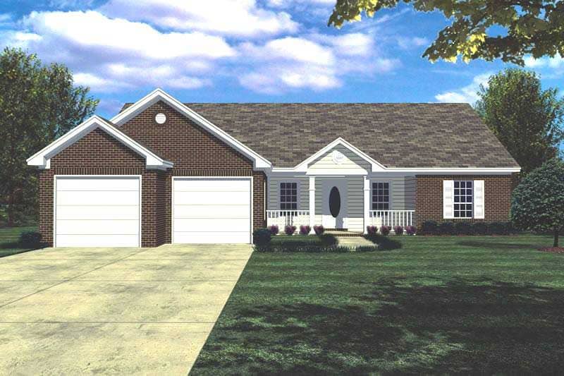 Main image for house plan # 141-1136