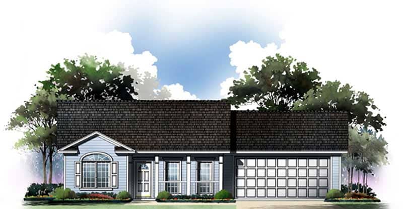 Main image for house plan # 9294