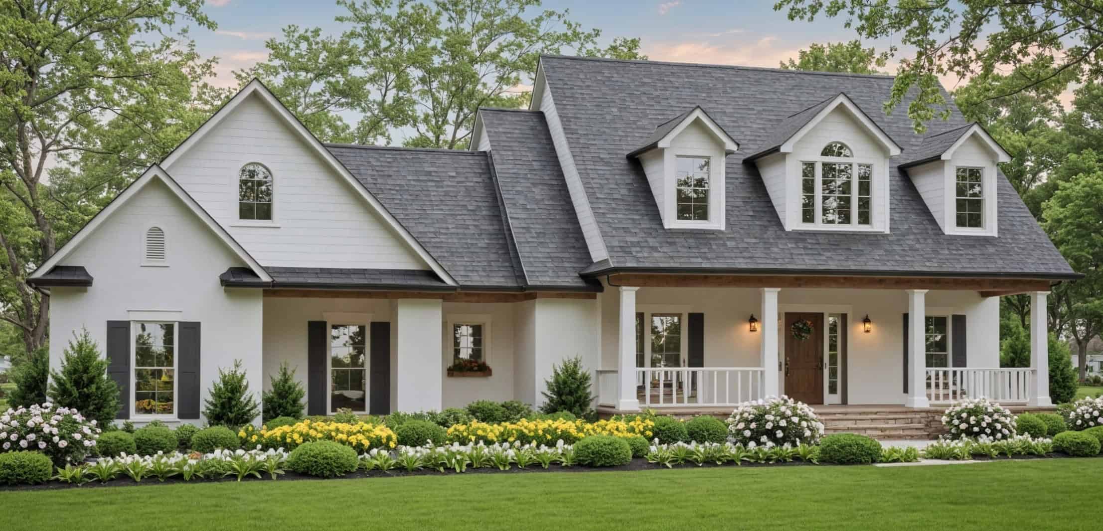 Front elevation of Farmhouse home (ThePlanCollection: House Plan #141-1374)