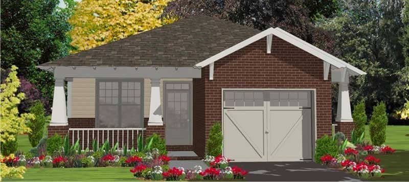 Main image for house plan # 17819