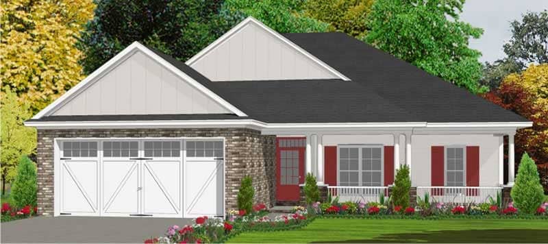 Main image for house plan # 17839