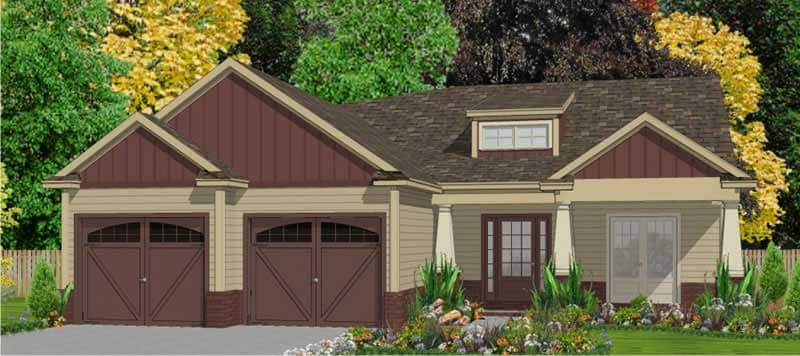 Main image for house plan # 17754