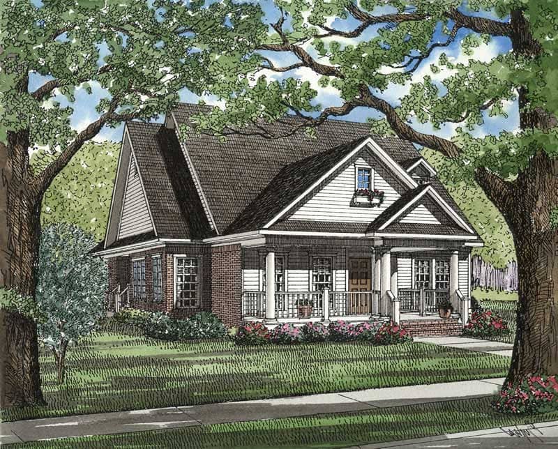 Main image for house plan # 3695