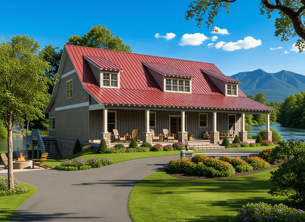 Country home (ThePlanCollection: Plan #153-1313)