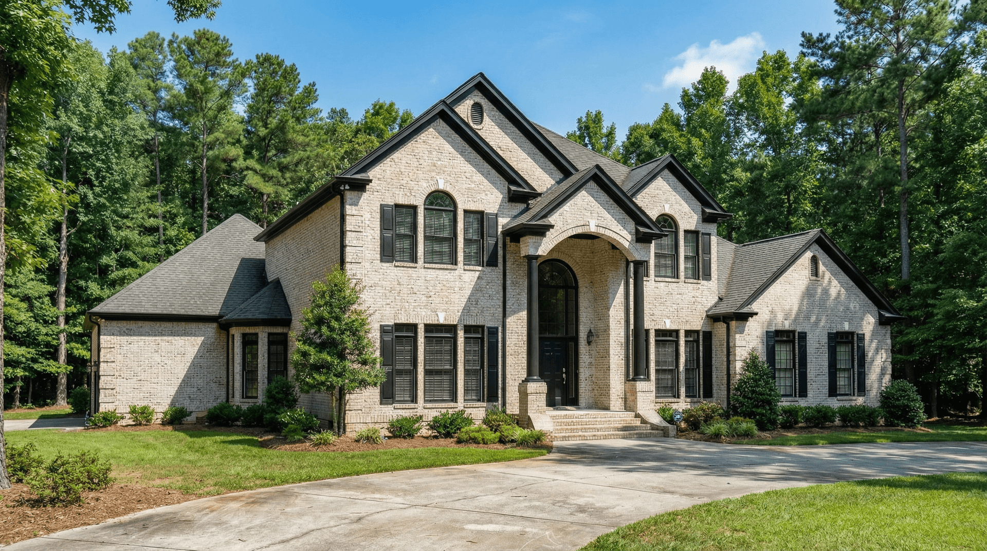 Traditional style house (ThePlanCollection: Plan #153-1444)