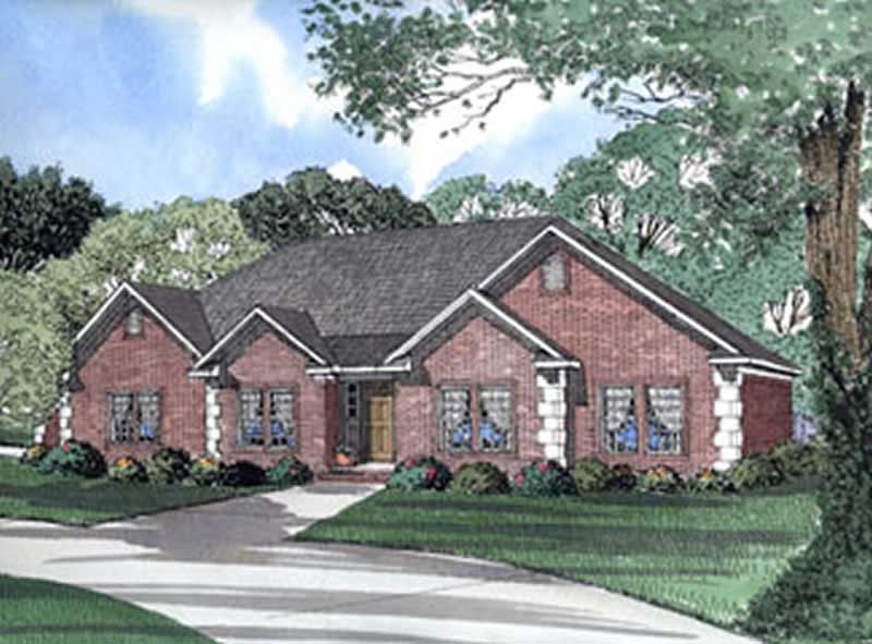 Main image for house plan # 5580