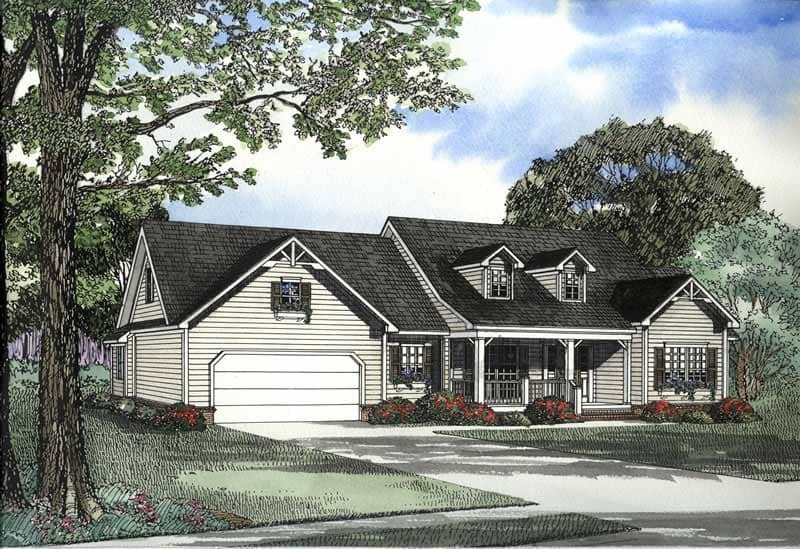 Main image for house plan # 3414