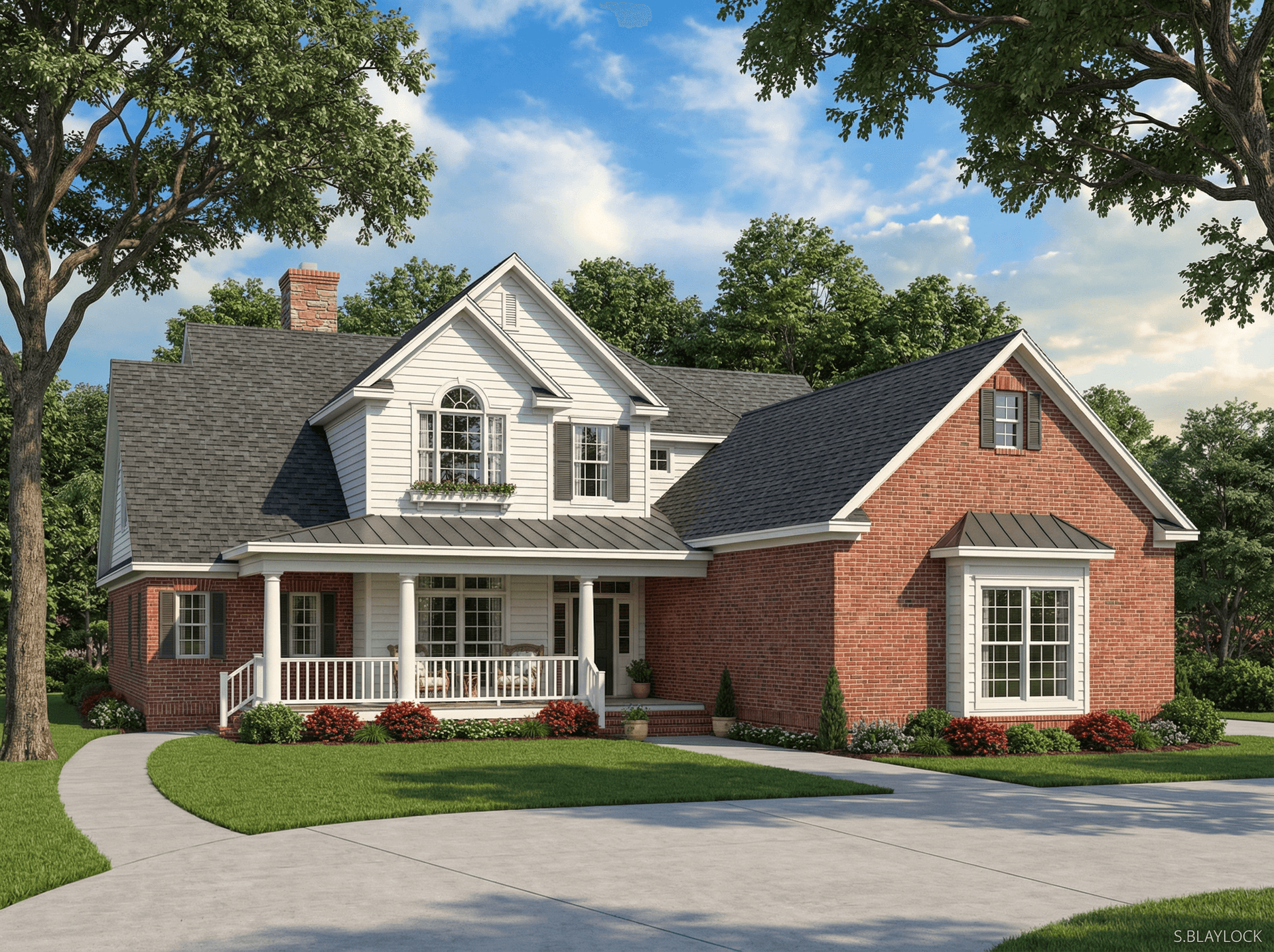 Main image for house plan # 9234