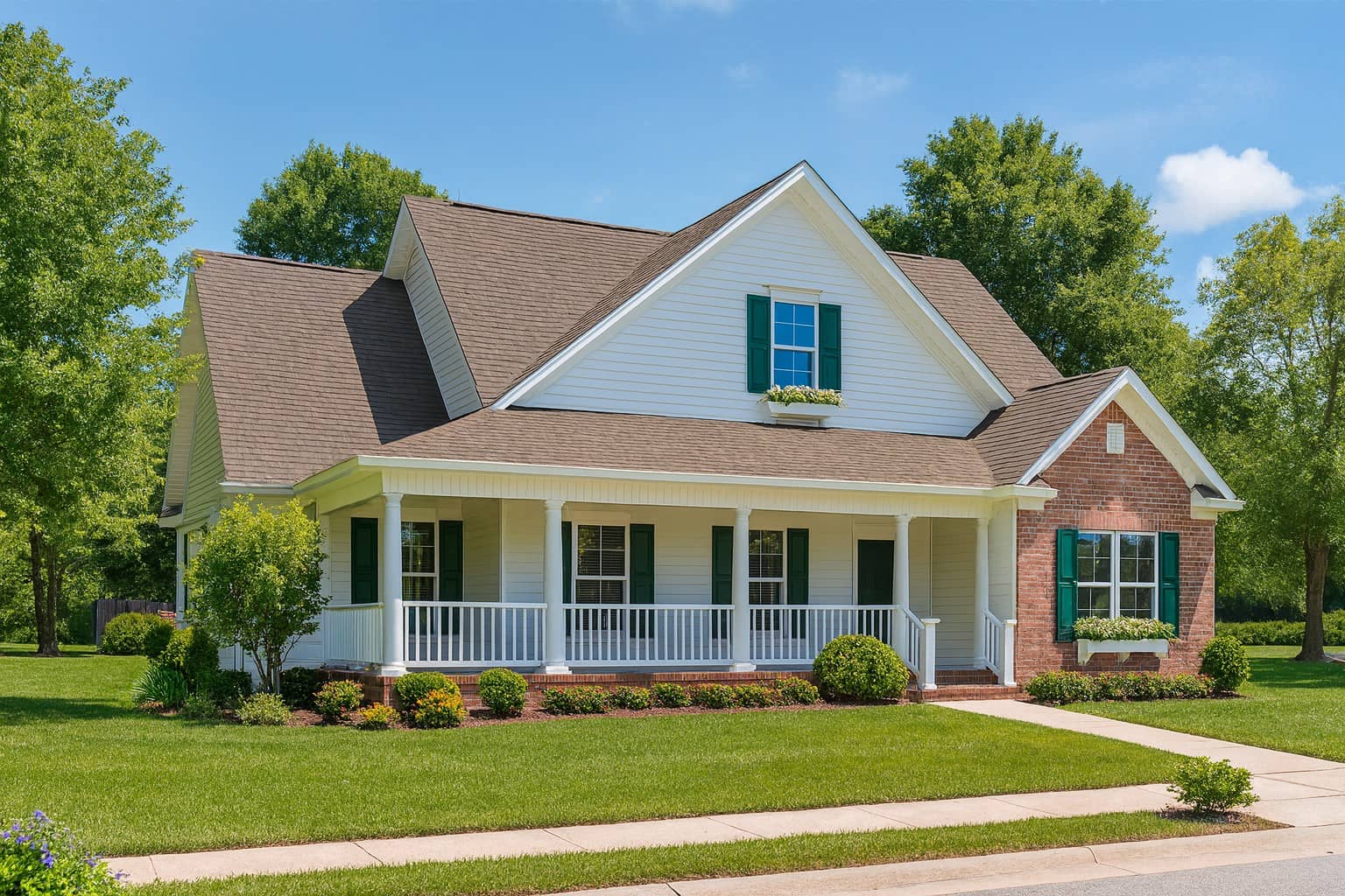 Country home (ThePlanCollection: Plan #153-1698)