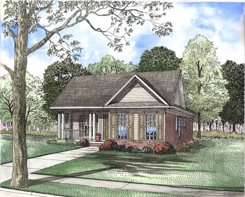 Main image for house plan # 9841
