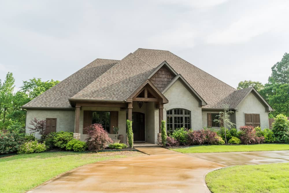 European style home (ThePlanCollection: Plan #153-1987)