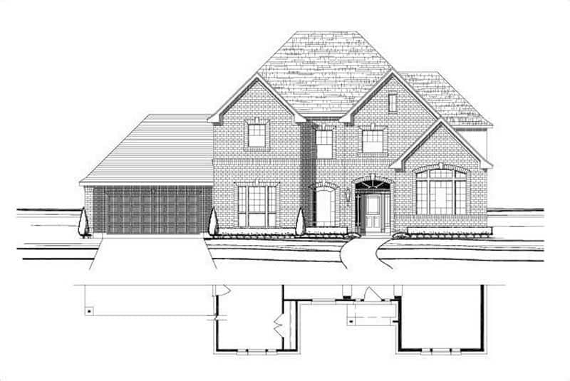 Main image for house plan # 16083