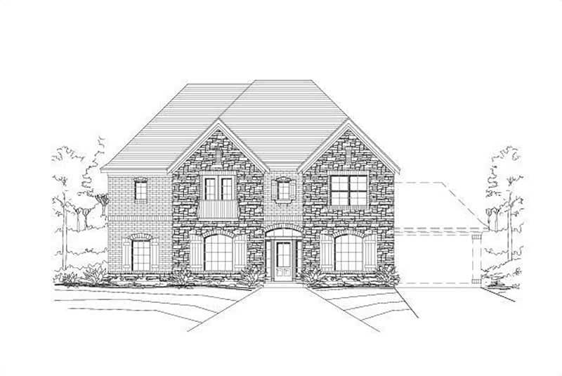 Main image for house plan # 16101